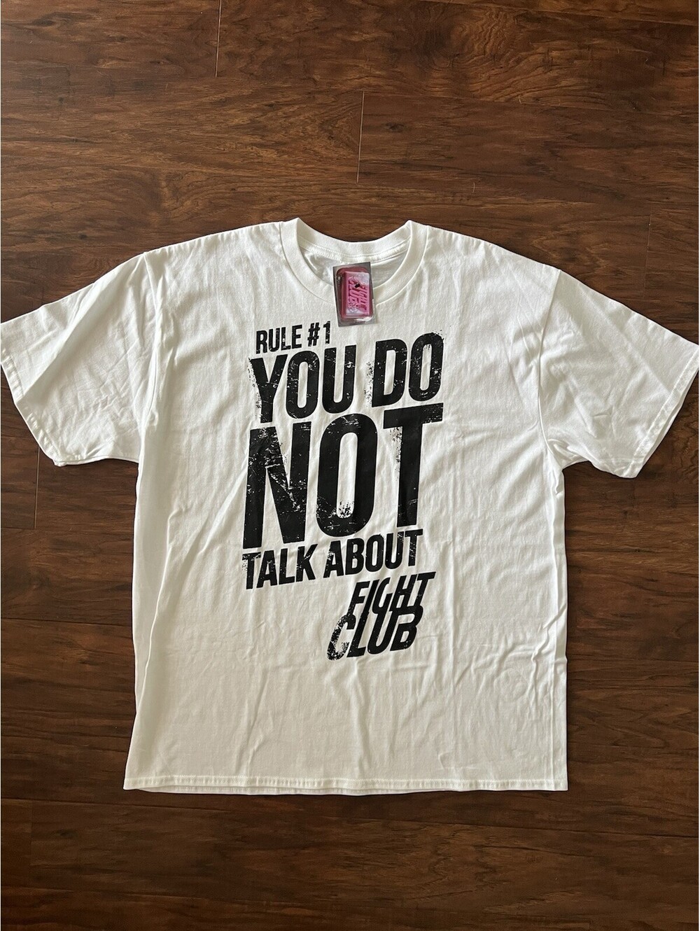 Fight Club T Shirt White NWT Size XL